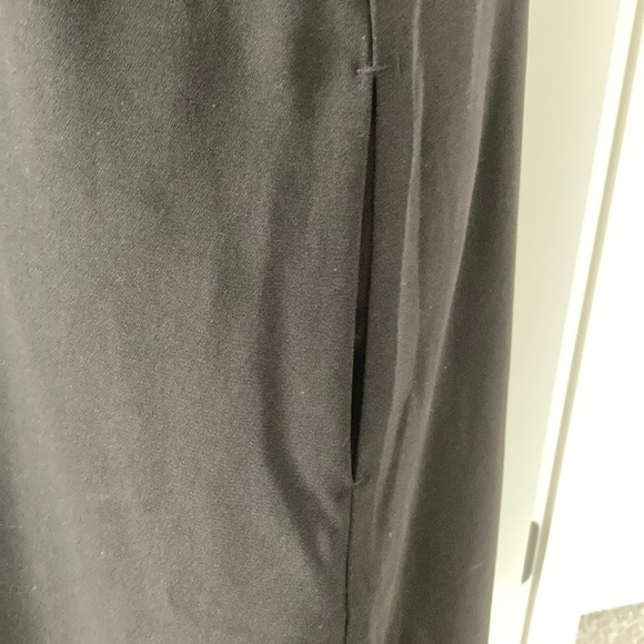 Apt 9 small black dress shirt sleeves pockets v-neck - Picture 8 of 13